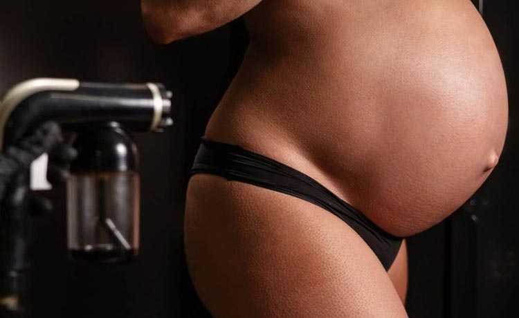 Spray Tan While Pregnant